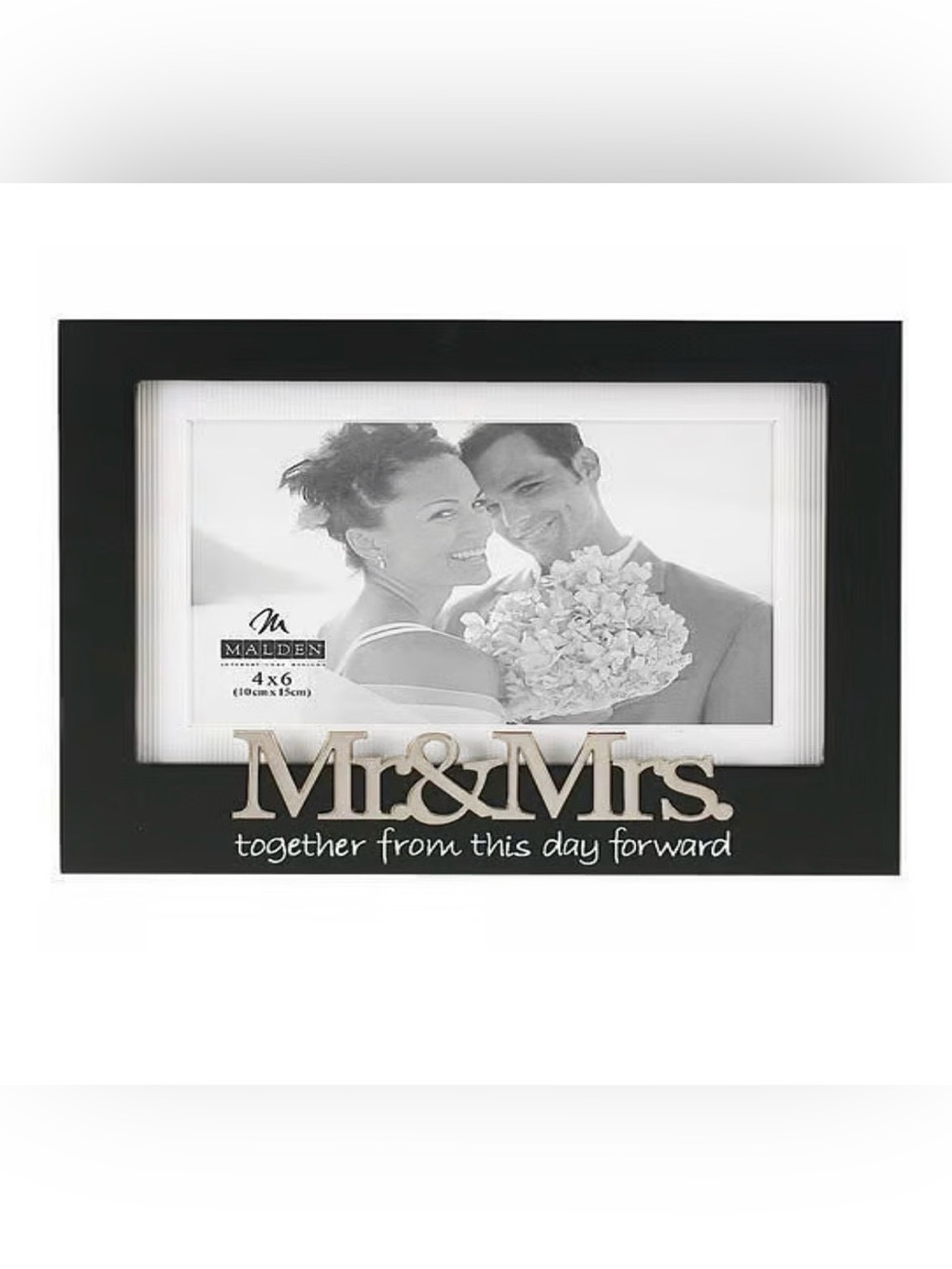Malden Mr. & Mrs. Matted Frame: 4x6
